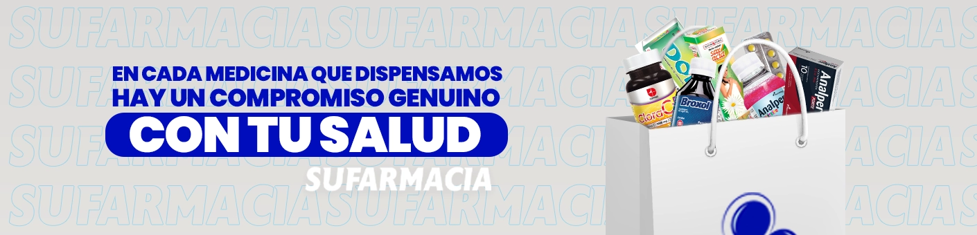 Banner con fondo gris, con el texto: En cada medicina que despensamos hay un compromiso genuino con tu salud